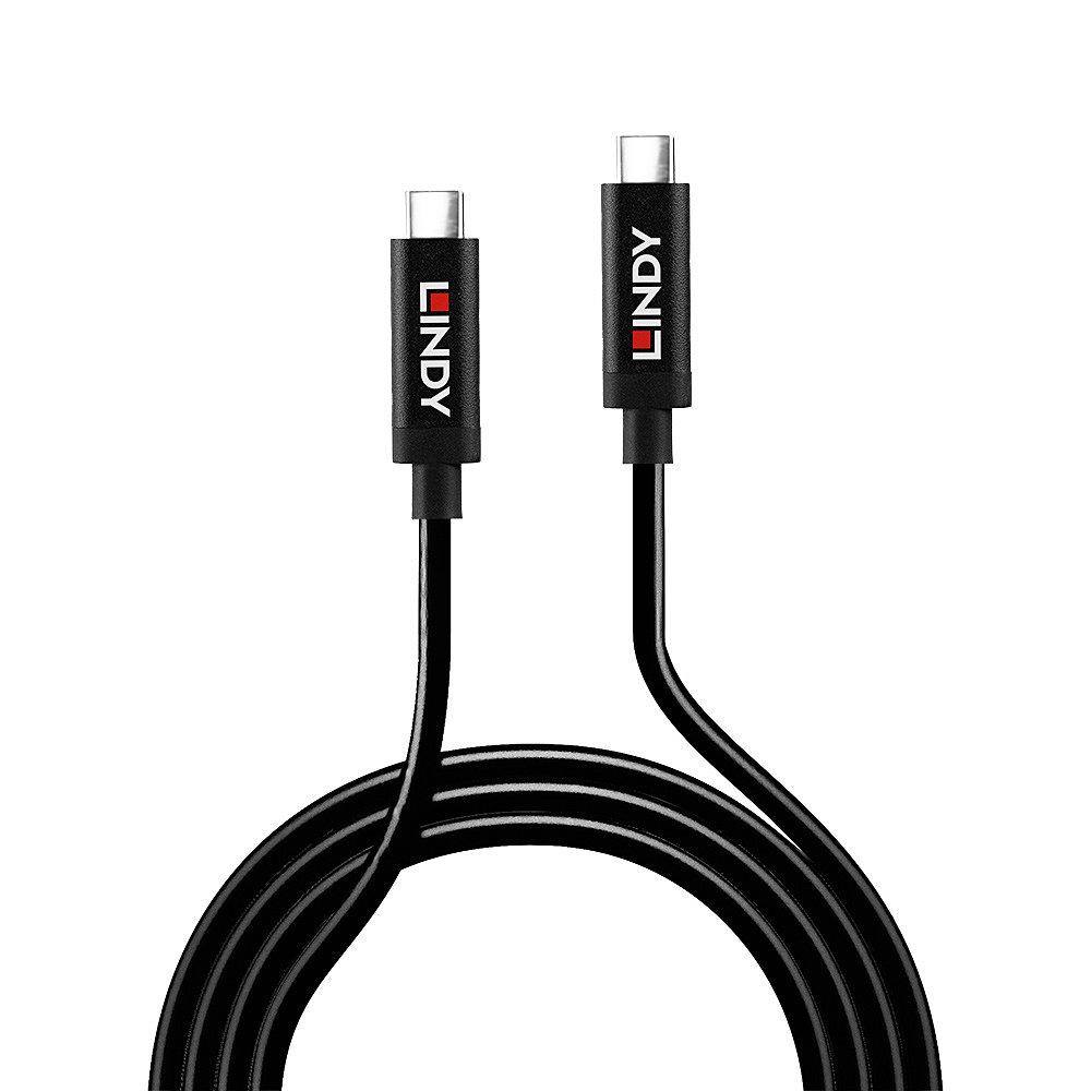 Lindy Cablu USB 3.2 Gen 2 C/C Activ, negru - imagine 3