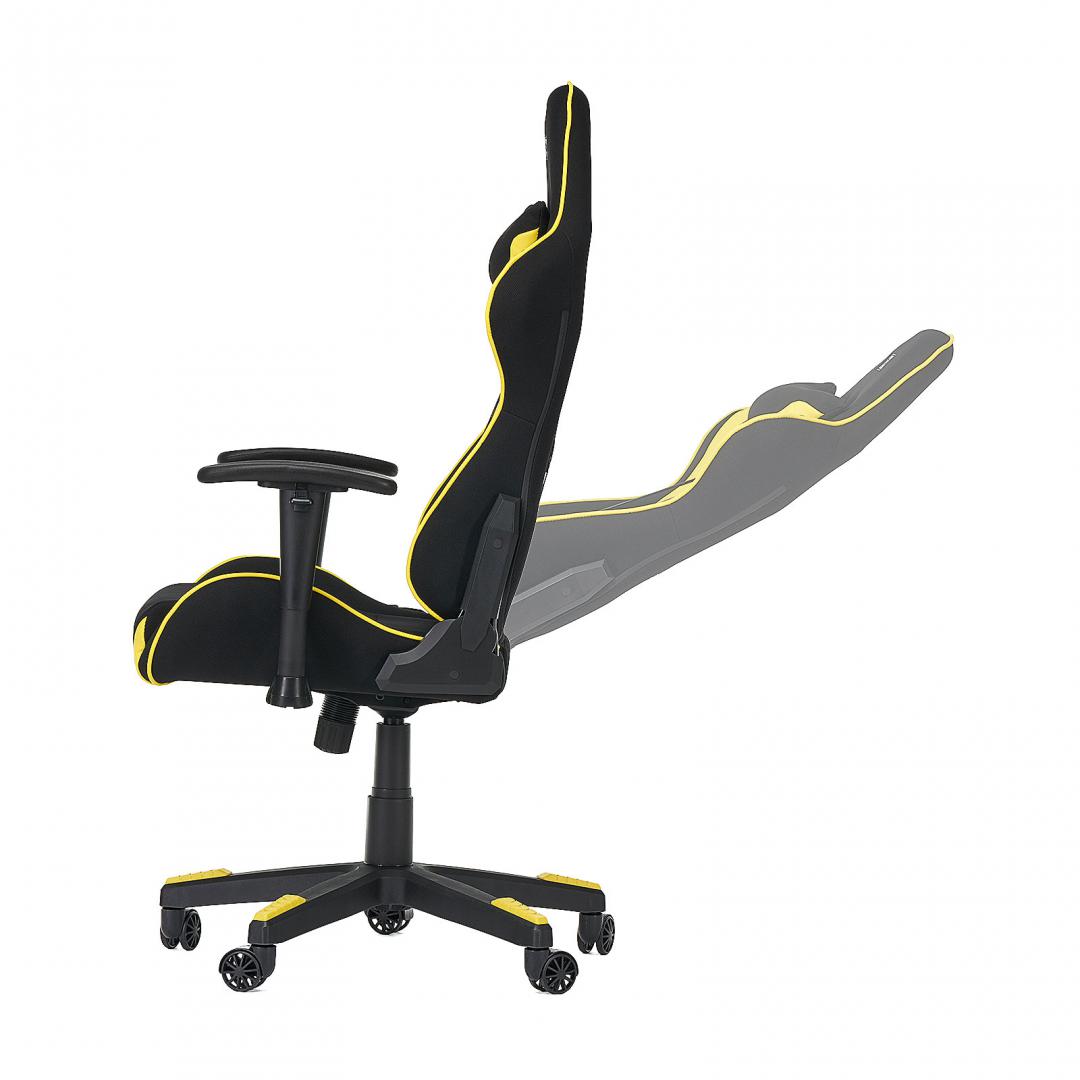 Scaun gaming X by Serioux, Torin, ajustabil, material textil, piston - imagine 3