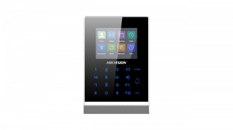 Cititor control access standalone Hikvision Pro Series DS-K1T105AE, capacitate carduri