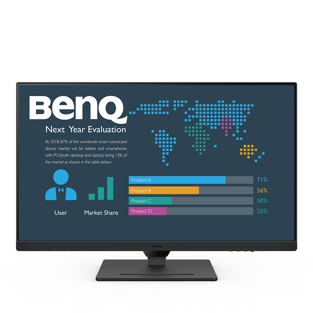 Monitor Consumer BenQ BL3290QT, 31.5", 2560 x 1440 pixeli, Black, - Image 3