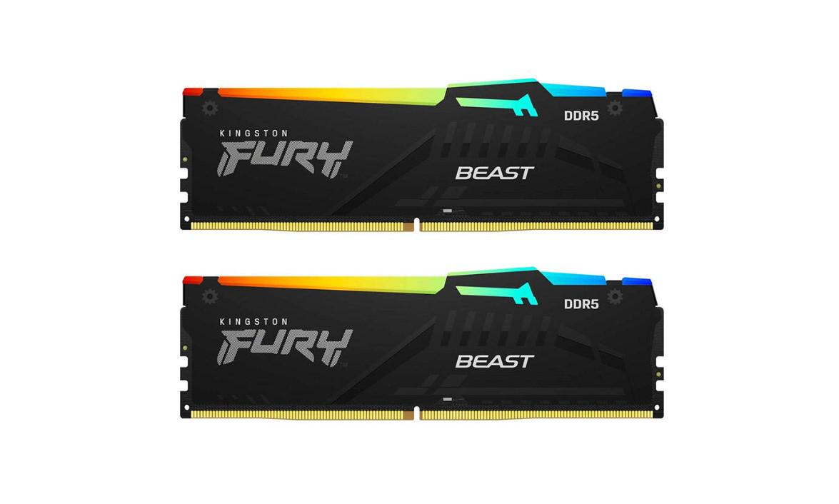 Memorie RAM Kingston FURY Beast, 64GB DDR5, 6000MHz, CL36 - imagine 3