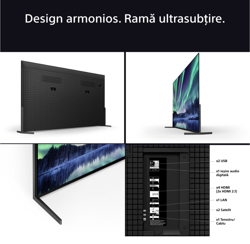 Televizor Sony BRAVIA 8M2 OLED 55XR8M2, 139 cm, Smart Google - imagine 7