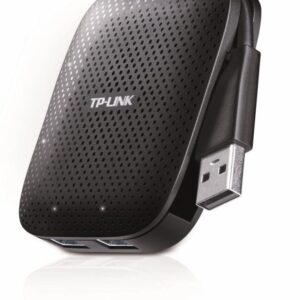 Hub USB TP-Link UH400, 4 porturi USB 3.0, negru
