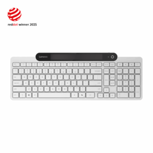 Tastatura Lenovo 800 Self-Charging Bluetooth; reincarcabila cu ajutorul luminii ambientale,