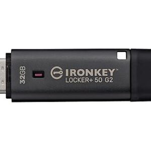 Memorie USB Flash Drive Kingston 32GB IronKey Locker+ 50 G2