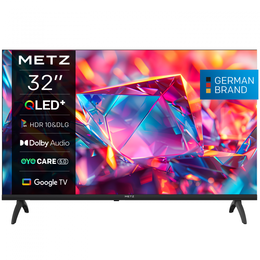 Televizor METZ QLED 32MQH7030Z, 80 cm, Smart Google TV, HD