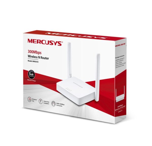 Router Wireless Mercusys N 300 Mbps, MW301R; Standarde Wireless: IEEE - imagine 4