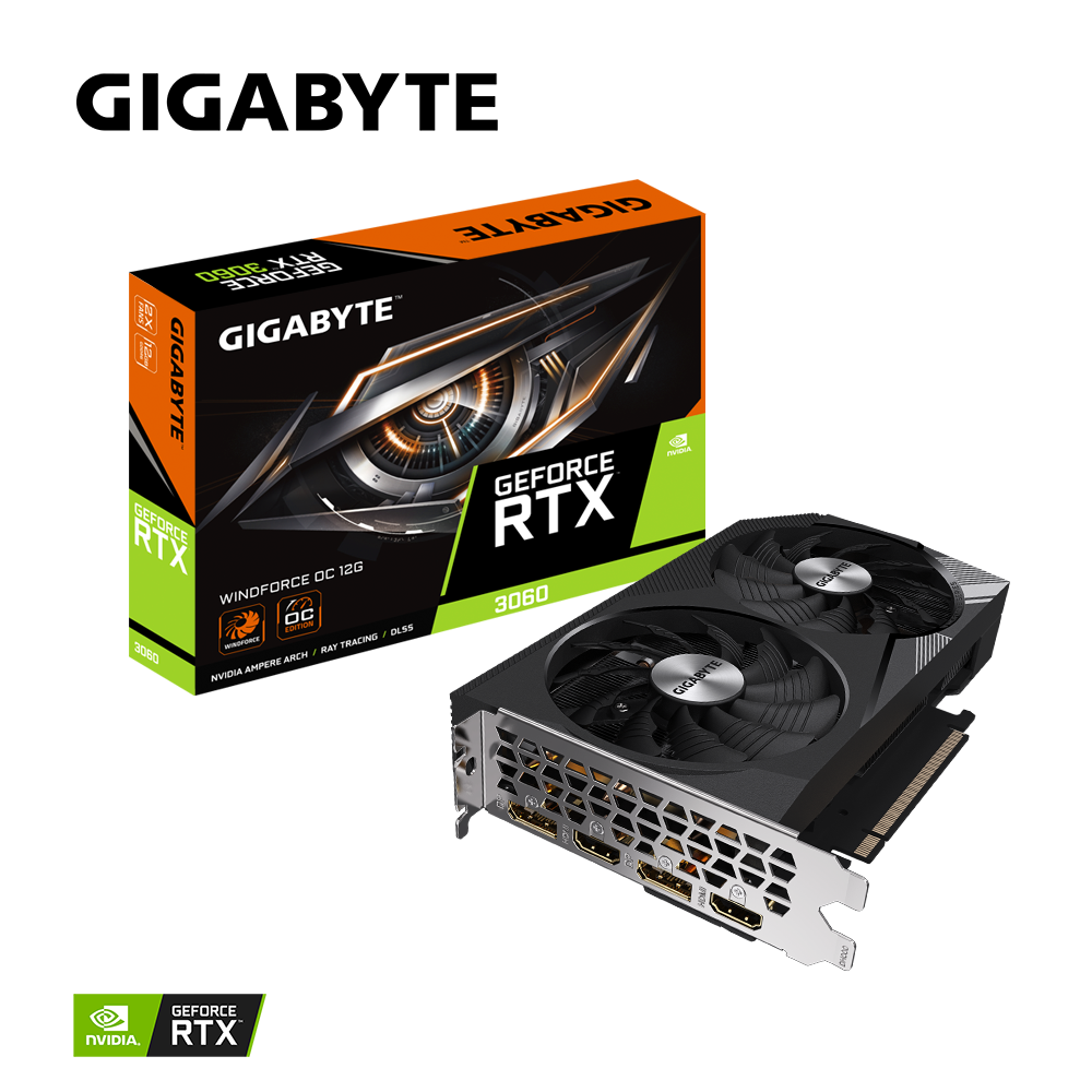 Placa video Gigabyte GeForce RTX 3060, 12GB GDDR6, PCI Express