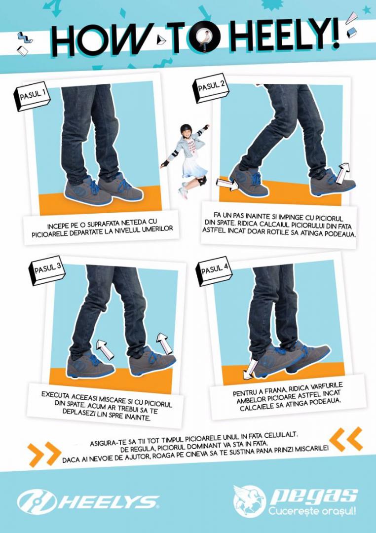 ROLE HEELYS FLOW 40.5 ALBASTRU NEGRU LIME - Image 5