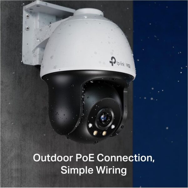 "TP-LINK VIGI 4MP Outdoor PAN/TILT Network Camera,VIGI C540(4mm), 1/3""Progressive Scan - imagine 4